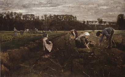 Kartoffelernte von Barbizon